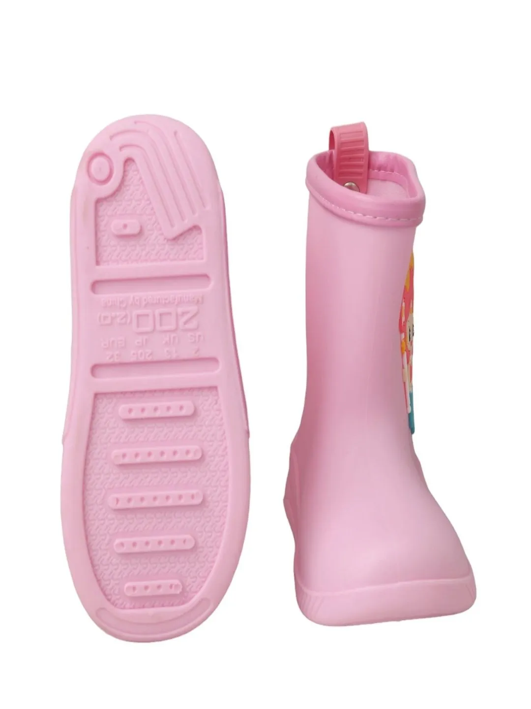 Adorable Pink Mermaid Rain Boots For Girls