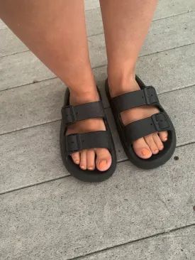 Becca Double Buckle Sandals