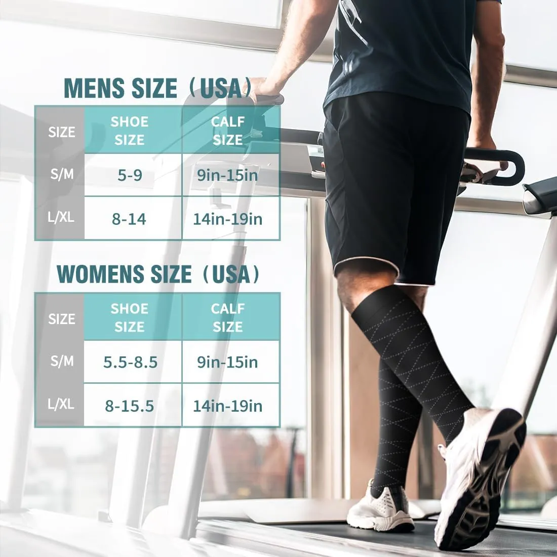 Copper Compression Socks for Women & Men (6 pairs) - Best Support for Nurses, Running, Hiking, Recovery
