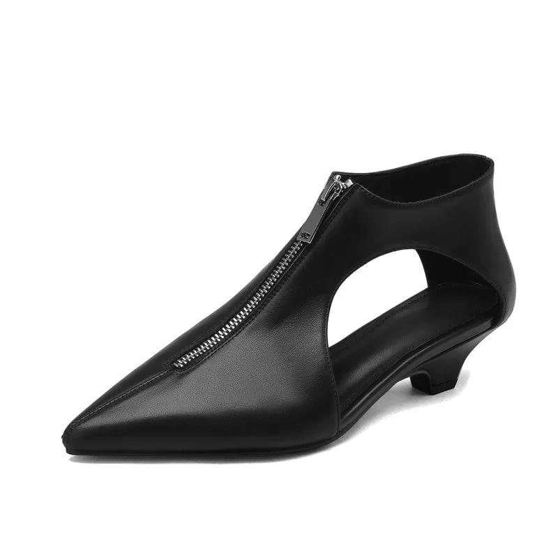Cut out Ankle Boots - Amelia