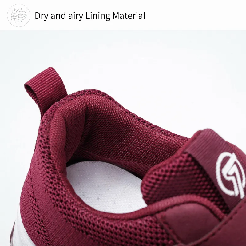 Cuzcare Orthopedic Women Shoes Breathable Lace-Up Women Vulcanized Sneakers