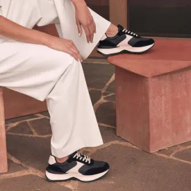 EOS - Bliss Chunky Sneakers - Black/Cream