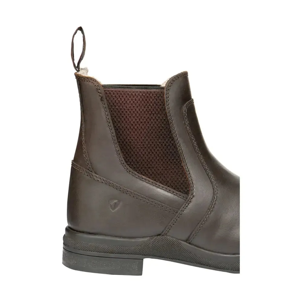 Hy Equestrian Fleece Lined Wax Leather Jodhpur Boot