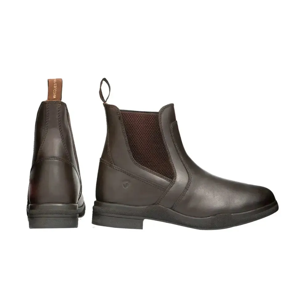 Hy Equestrian Fleece Lined Wax Leather Jodhpur Boot