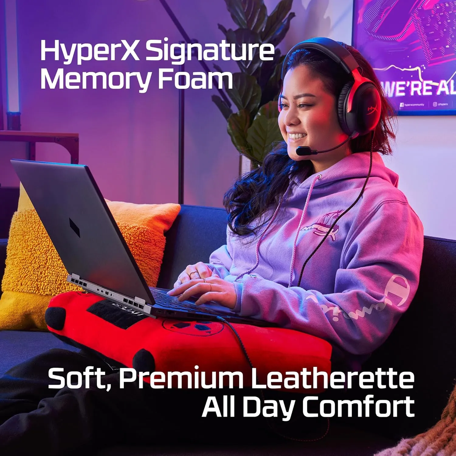HyperX Cloud III  Wired Gaming Headset, PC, PS5, Xbox Series X|S, Angled 53mm Drivers, DTS Spatial Audio, Memory Foam, Durable Frame, Ultra-Clear 10mm Mic, USB-C, USB-A, 3.5mm  Black/Red