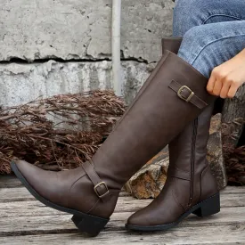 Ivyshape | Chic Pointed-Toe Long Boots