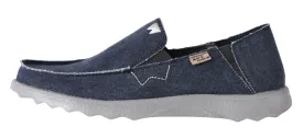 Kickback Mens Couch 2.0 Slip On Canvas Shoes - Dark Navy