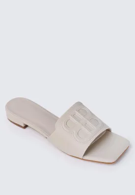 Michelle Comfy Sandals In Beige