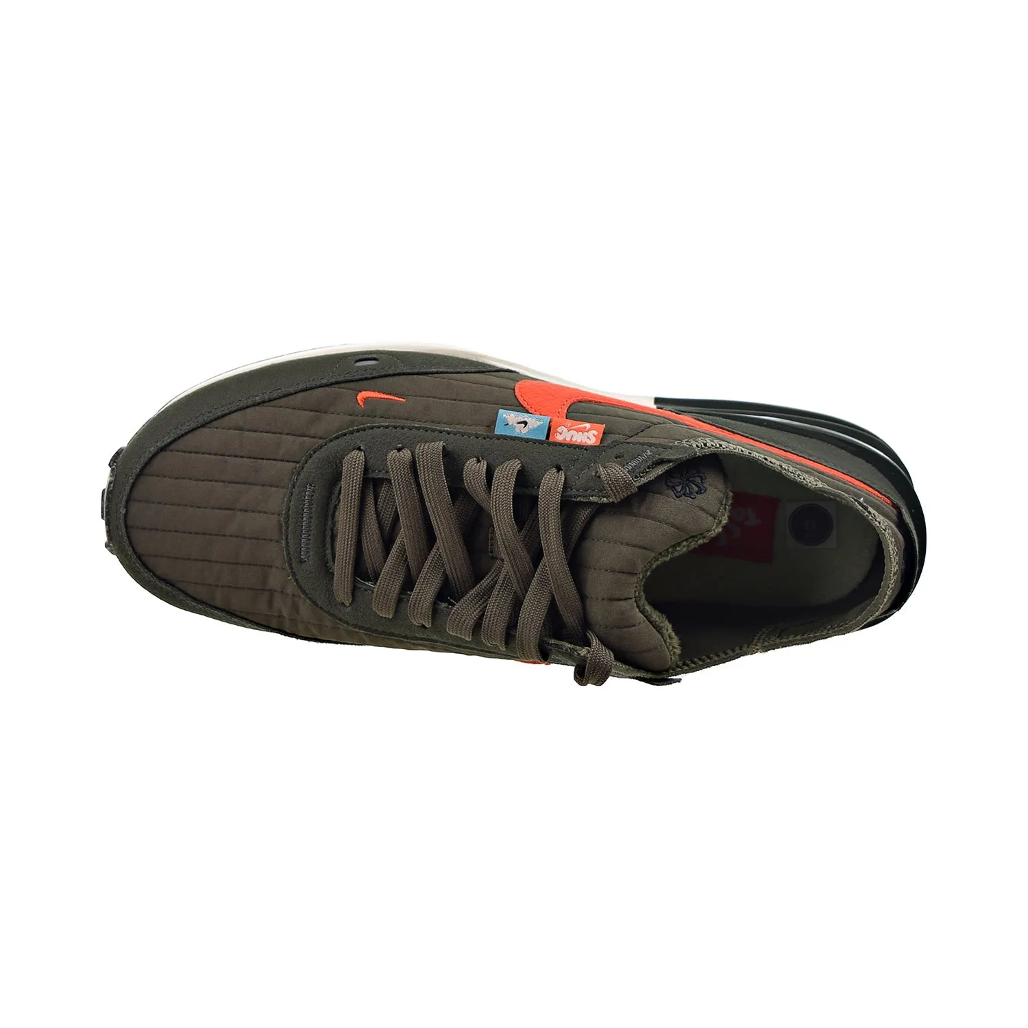 Nike Waffle One Premium Men's Shoes Medium Olive-Sequoia-Black