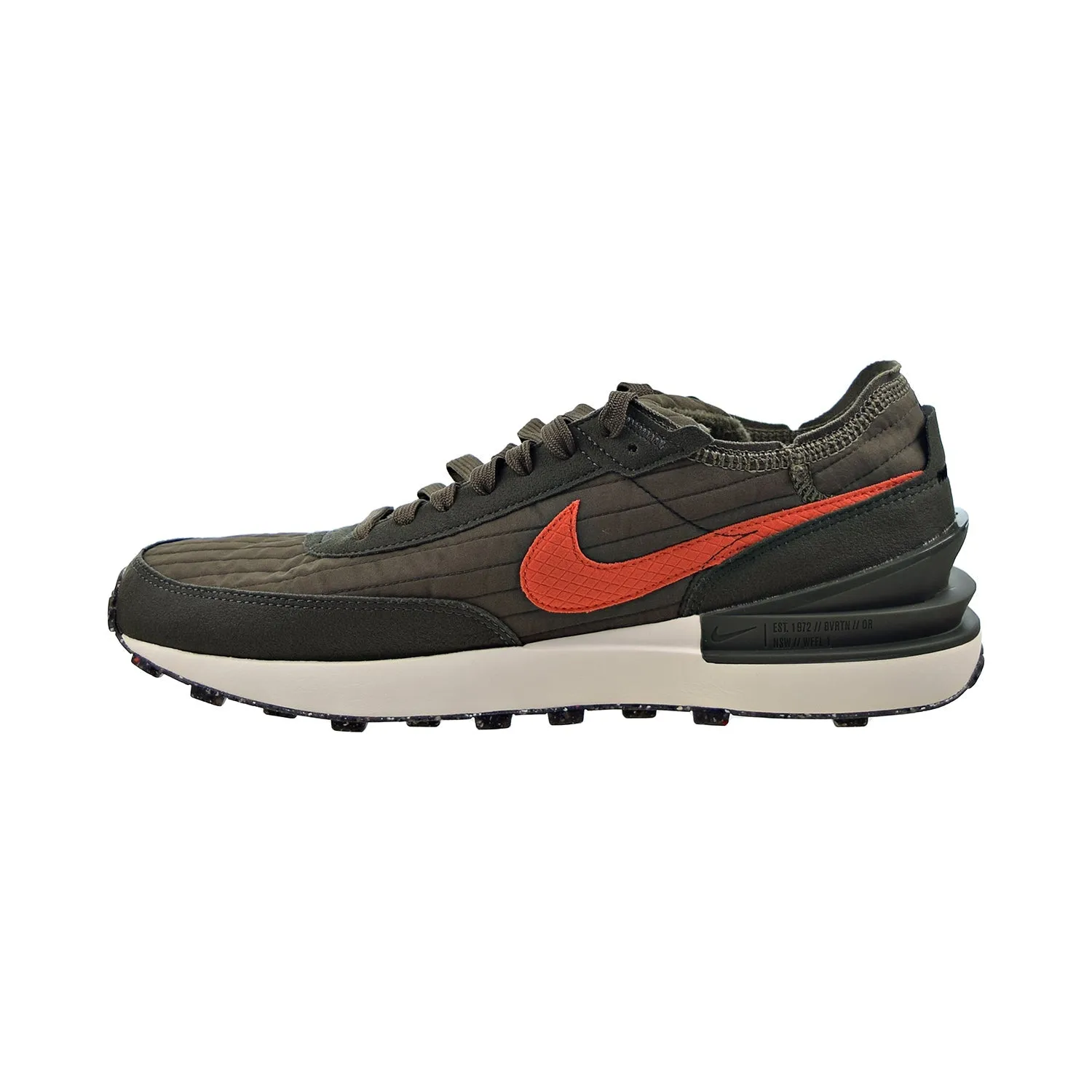 Nike Waffle One Premium Men's Shoes Medium Olive-Sequoia-Black