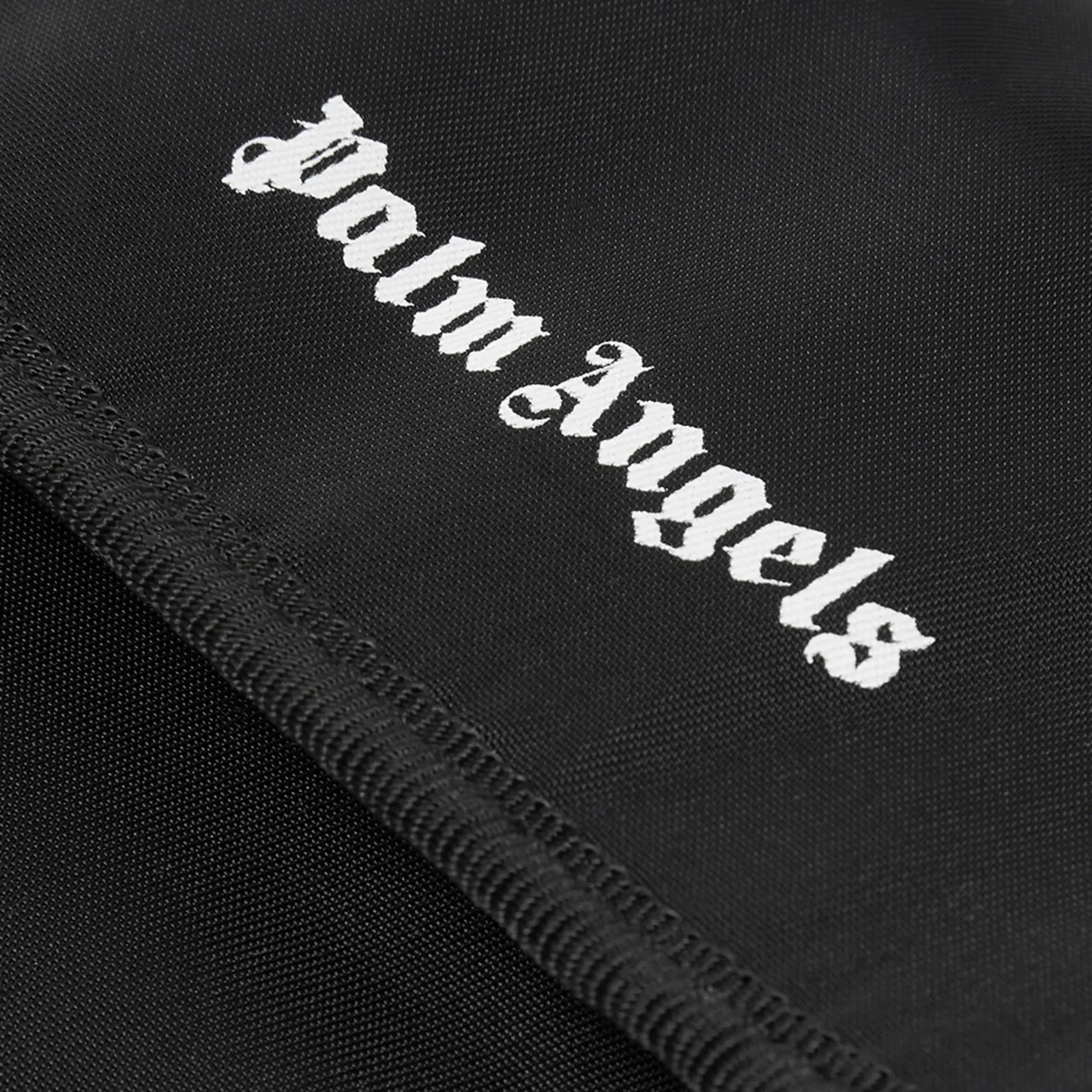 Palm Angels Essential Pocket Bag Black White