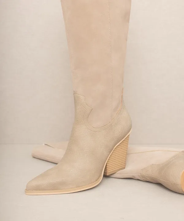 Prairie Chic Knee-High Western Boots