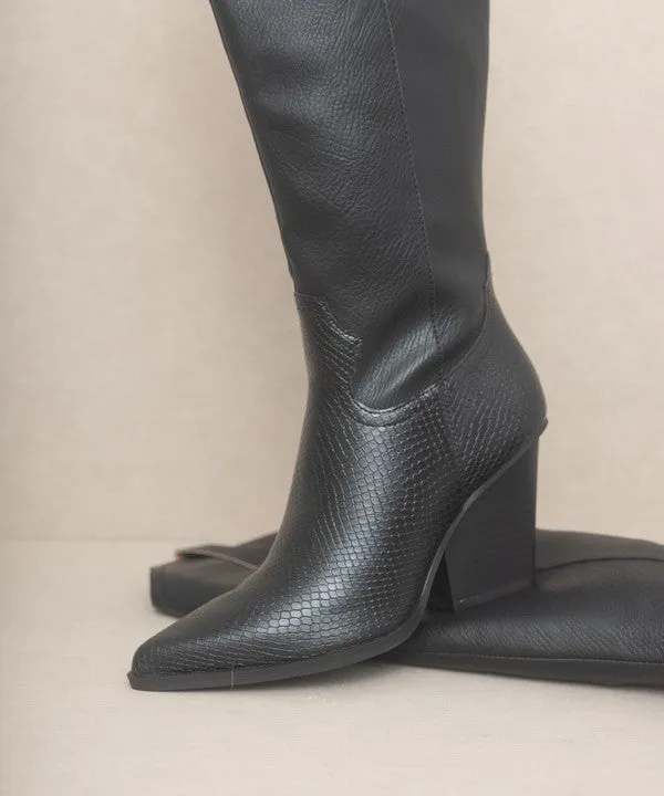 Prairie Chic Knee-High Western Boots