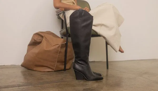 Prairie Chic Knee-High Western Boots