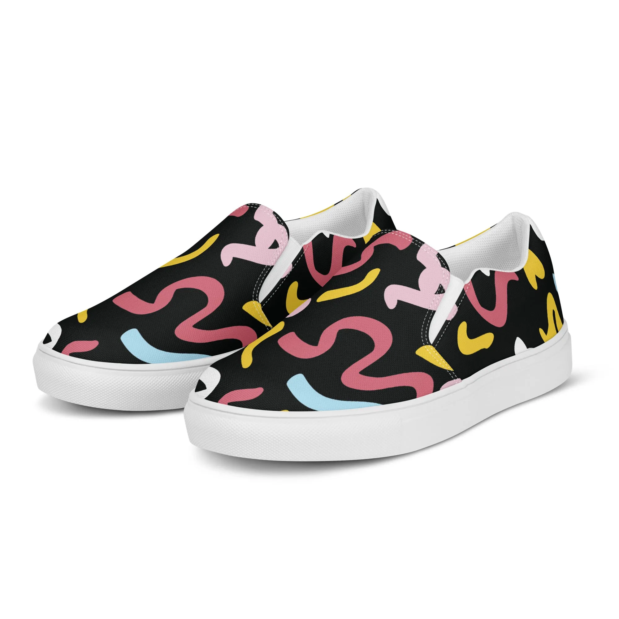 QUANTUM Men’s Slip-On Canvas Shoes