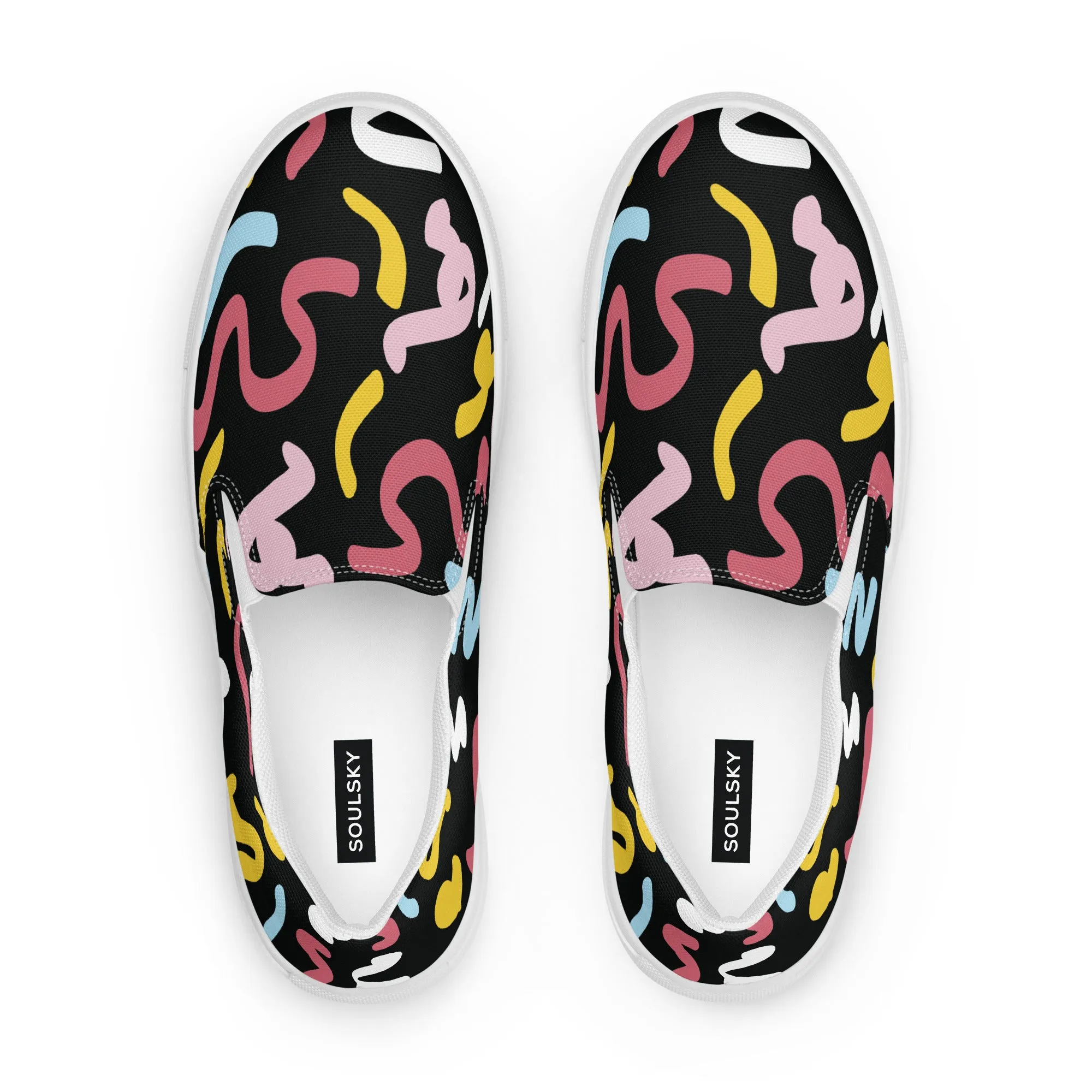 QUANTUM Men’s Slip-On Canvas Shoes