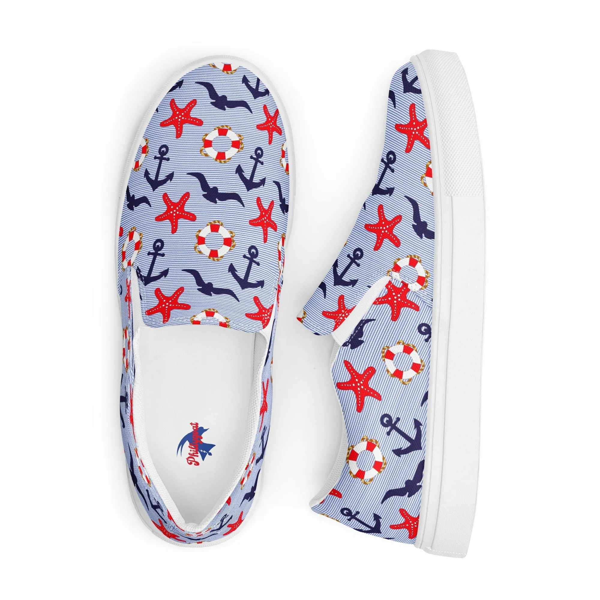 "The Cape Mays" Men’s Slip-on Canvas Shoes