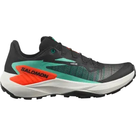 Salomon Genesis Trail Running Shoe (Men's) Black Electric Green