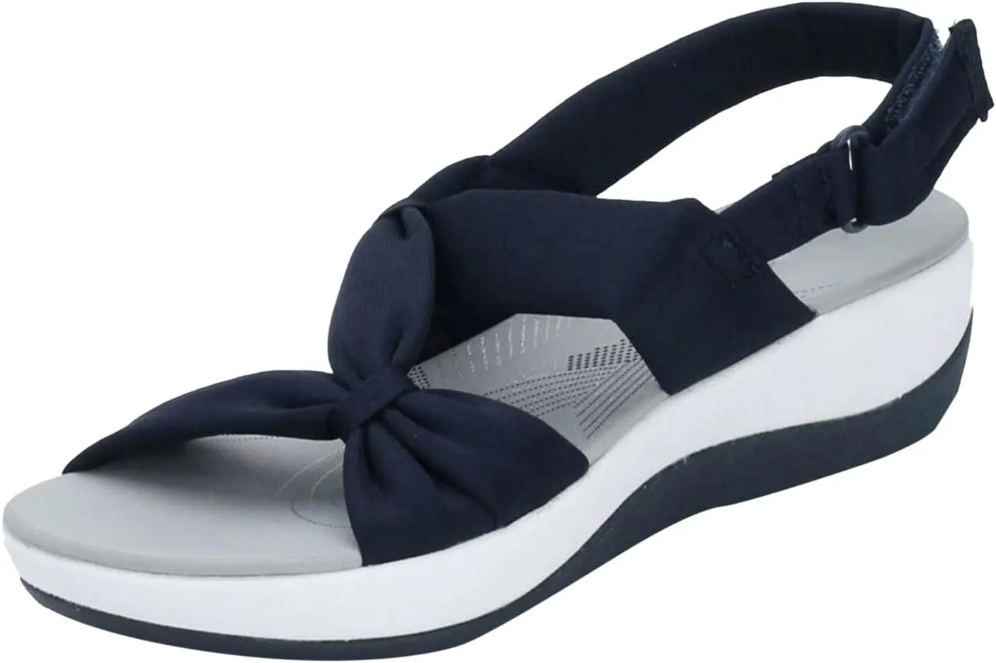 Sandals for Women 2025 Orthopedic Arch Support Reduces Pain Comfy Sandal Walking Shoes Orthotic Low Platform Wedges Sandals with Back Strap