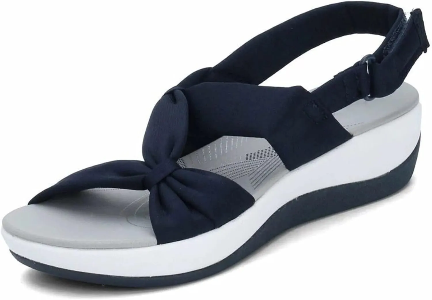 Sandals for Women 2025 Orthopedic Arch Support Reduces Pain Comfy Sandal Walking Shoes Orthotic Low Platform Wedges Sandals with Back Strap