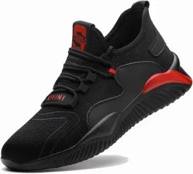 Steel Toe Shoes for Men Women Safety Shoes Work Sneakers Breathable Lightweight Industrial & Construction Shoe