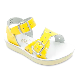 Sun San Toddler's Sweetheart Sandal - Shiny Yellow 1401S