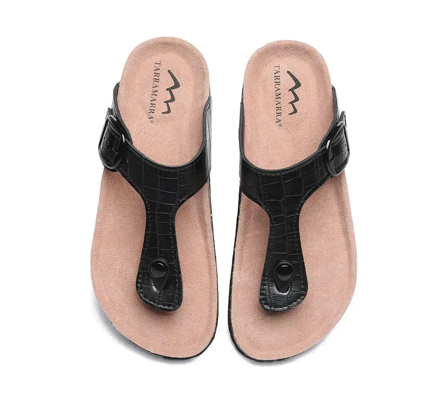 Tarramarra Embossed Summer Beach Unisex Slip-on Lindsay Sandals