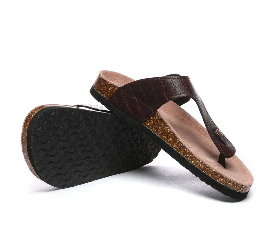 Tarramarra Embossed Summer Beach Unisex Slip-on Lindsay Sandals