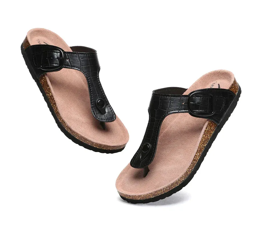 Tarramarra Embossed Summer Beach Unisex Slip-on Lindsay Sandals