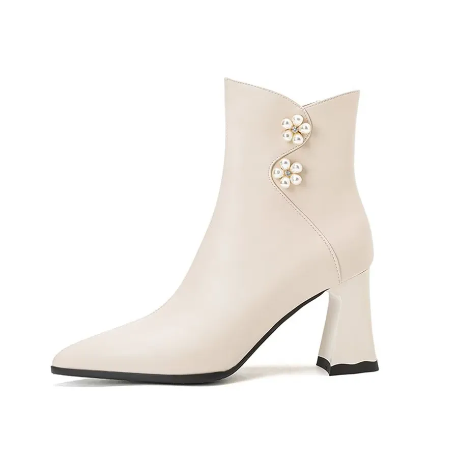 Veltique Chic Zip Boots