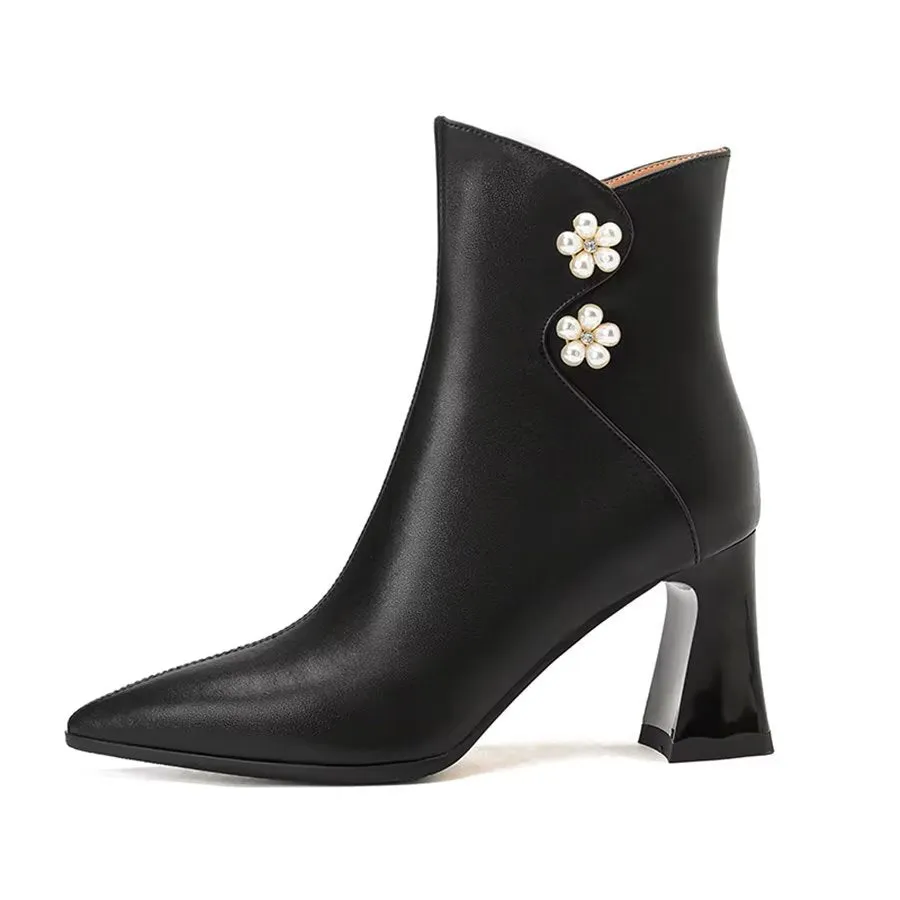 Veltique Chic Zip Boots