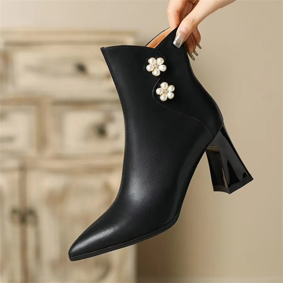 Veltique Chic Zip Boots