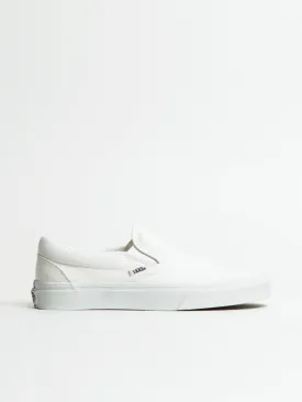 WOMENS VANS CLASSIC SLIP-ON TRUE WHITE CANVAS SHOES