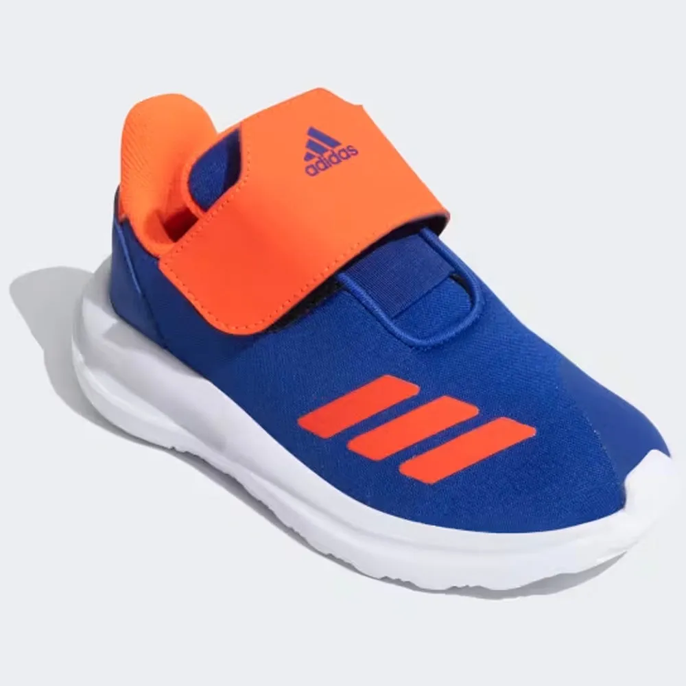 Yellow & Blue Hook & Loop Strap Adidas Shoes