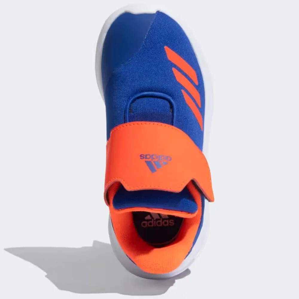 Yellow & Blue Hook & Loop Strap Adidas Shoes